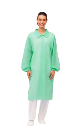 Santex DC02G, Polypropylene Visitor's Overall, Green