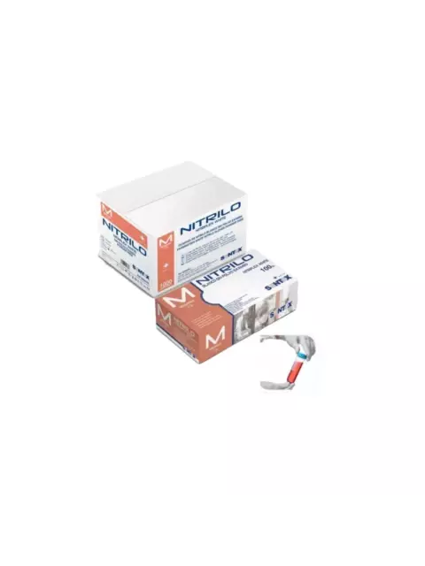 Santex GD20W, Nitrilflex White Nitrile Gloves, image 1, gallery thumbnail