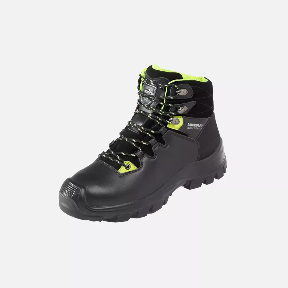 Lupriflex 3-216, Waterproof Mid-High Safety Boot With Chainsaw Cut Protection. S3, image 1, gallery thumbnail