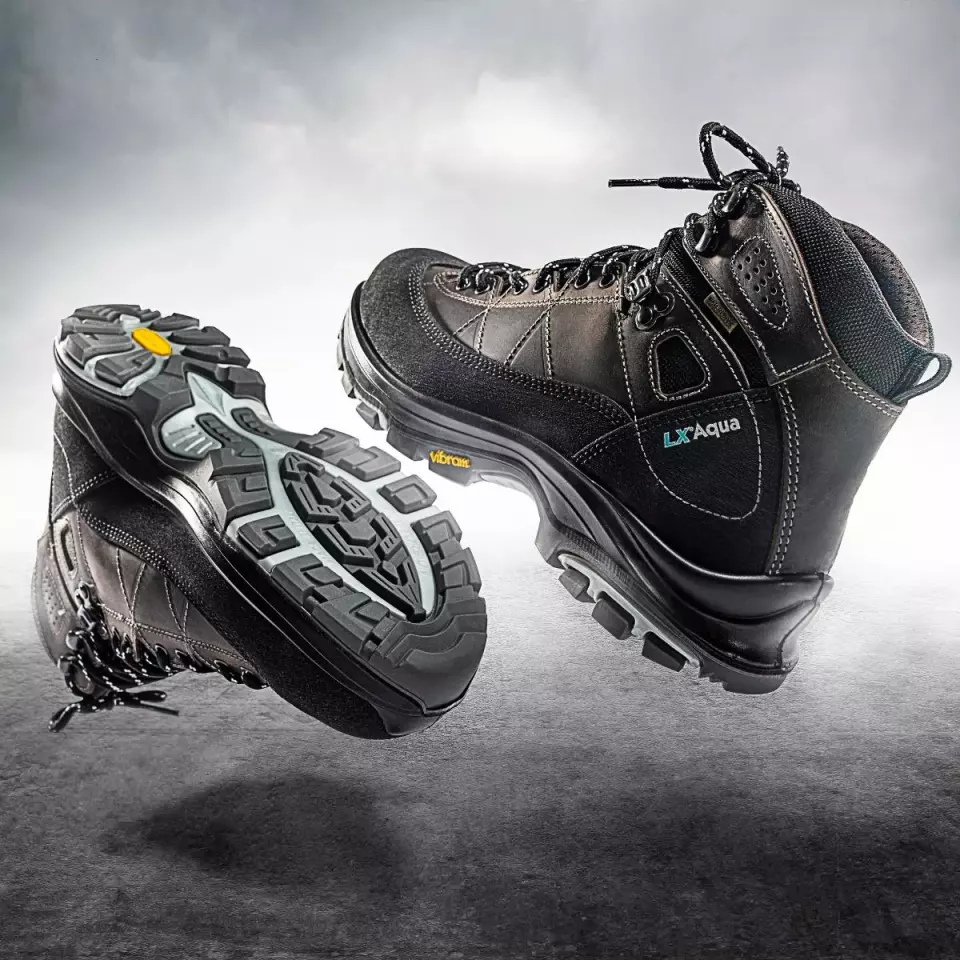 Lupriflex 4-250, Nature Aqua Mid Safety Boot, image 3, gallery thumbnail