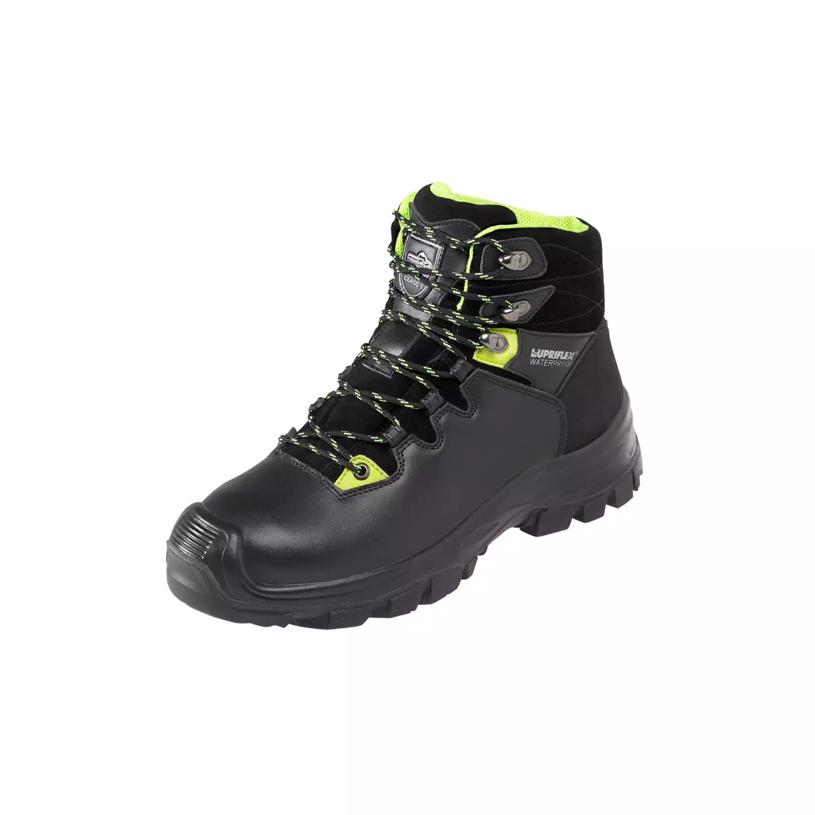 Lupriflex 3-216, Waterproof medium height safety boot with protection against chainsaw cuts. S3, image 1