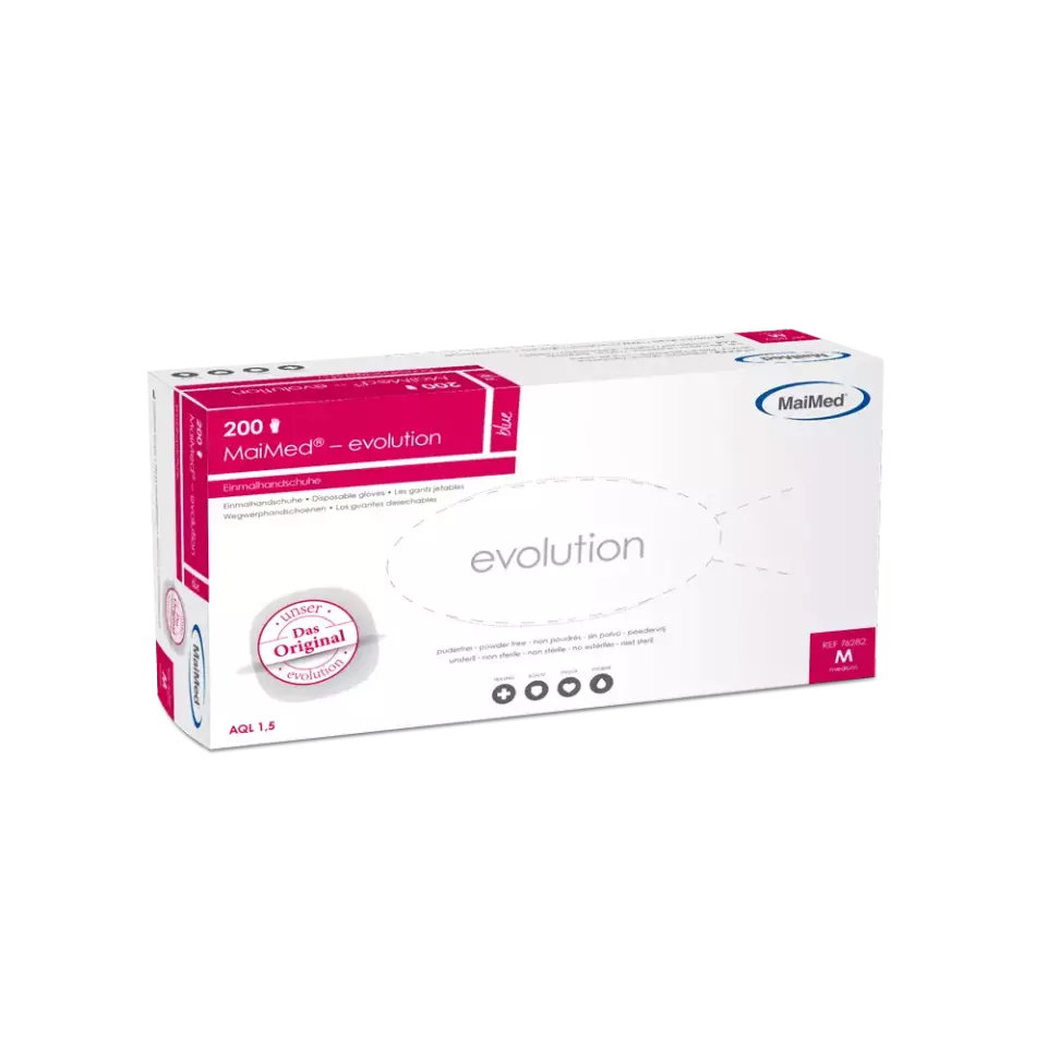 MaiMed 762, Evolution PE Disposable Gloves, Transparent, image 1, gallery thumbnail