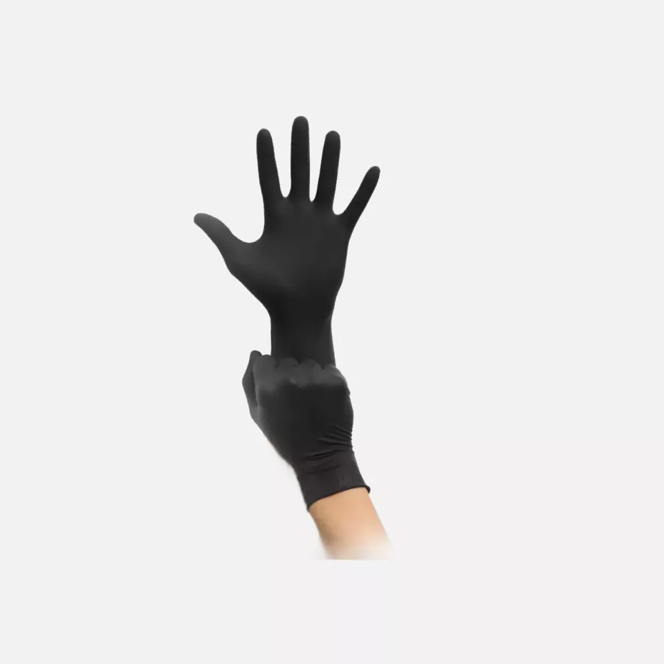 MaiMed MAM, Latex Glove Black LX, image 1, gallery thumbnail