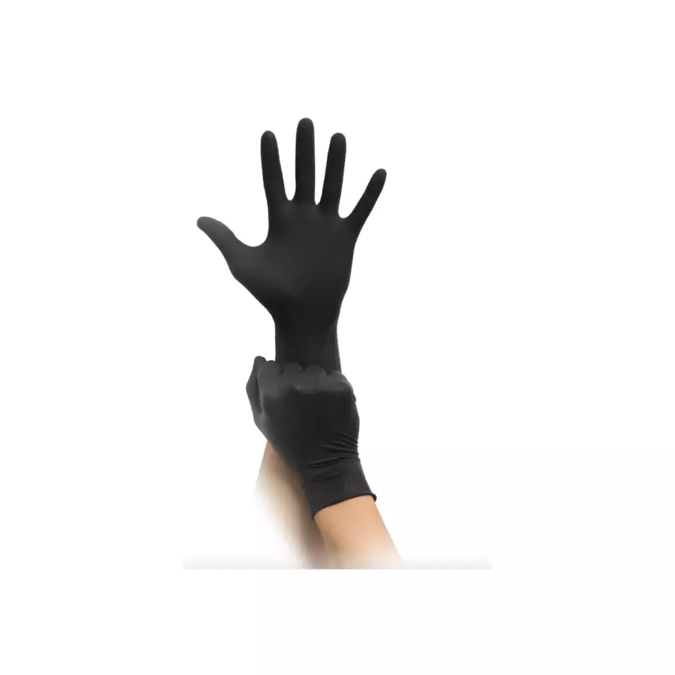MaiMed MAM, Latex Glove Black LX, image 1, gallery thumbnail