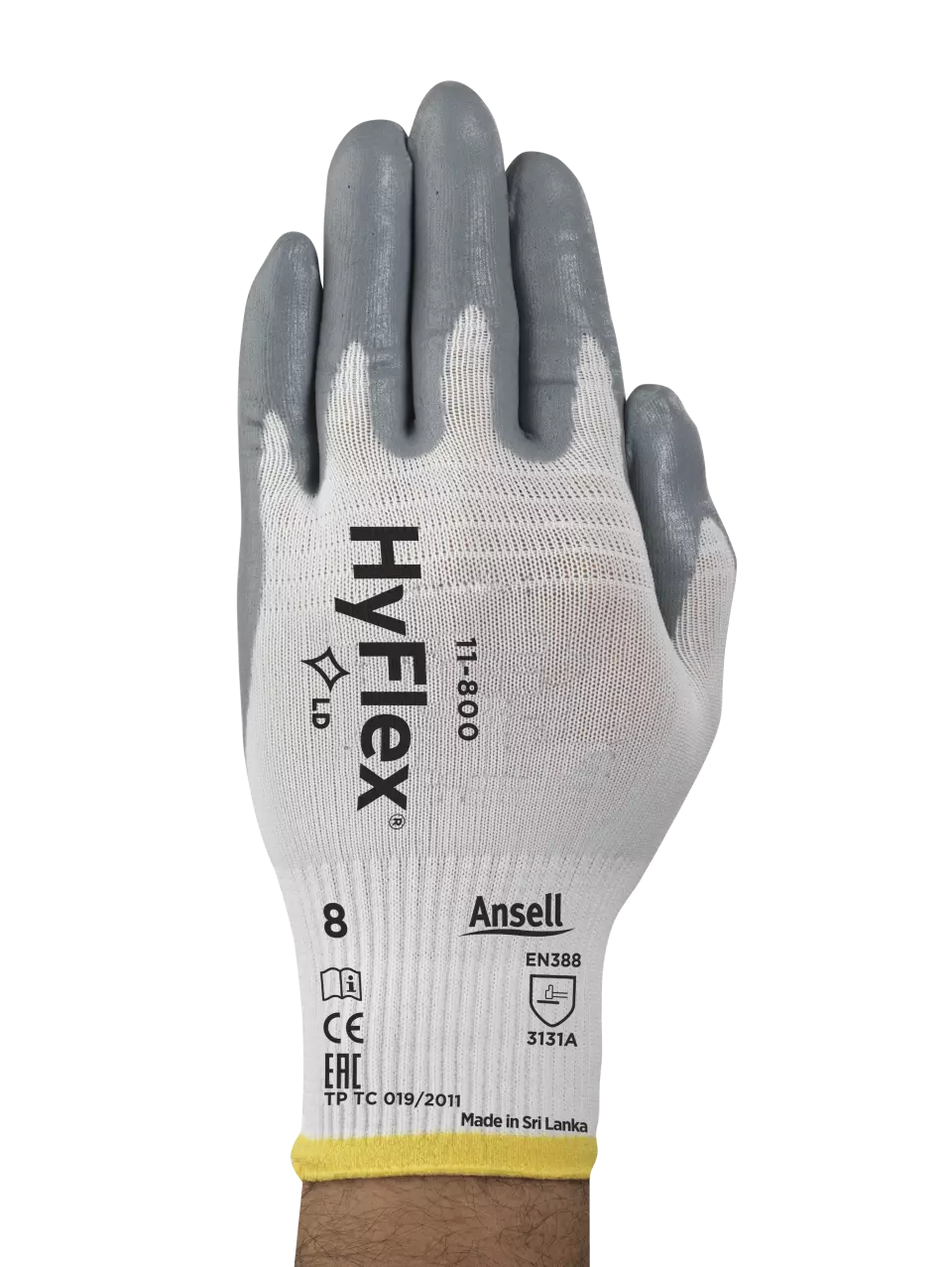 Ansell 11800, HyFlex 11-800, image 2, gallery thumbnail