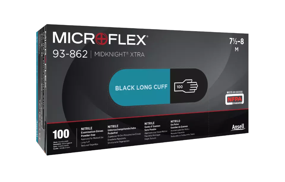 Ansell 93862, MicroFlex MK XTRA 93-862, image 2, gallery thumbnail