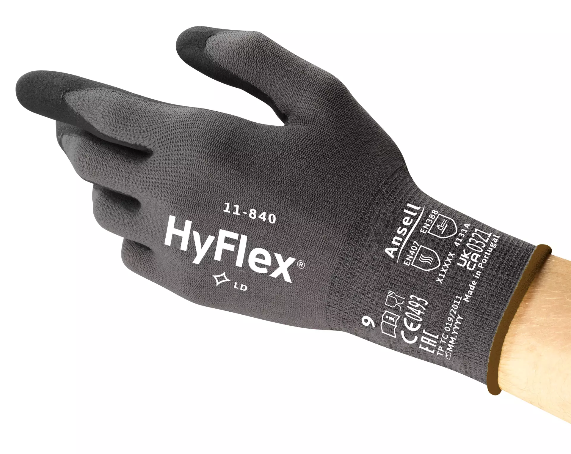 Ansell 11840, HyFlex 11-840, image 6