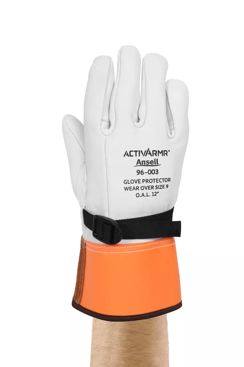 Ansell 96003, ActivArmr 96-003 Rig HV Leather CVR, image 1, gallery thumbnail