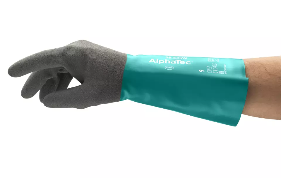 Ansell 58535W, AlphaTec 58-535W, image 3, gallery thumbnail